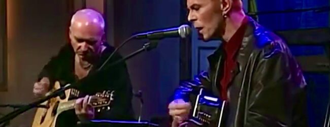 David Bowie – Dead Man Walking (Acoustic) with Reeves Gabrels (1997)