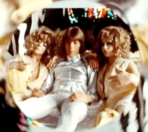 Space Oddity Major Tom with space maidens