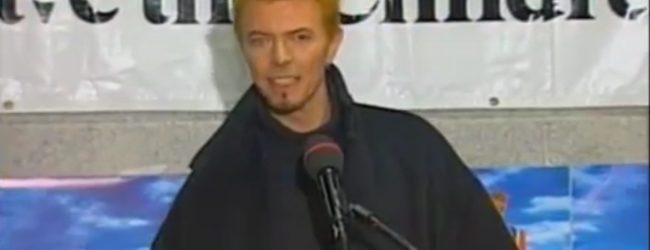 David Bowie – 50th Birthday Concert | Press Conference (1997)