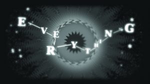 A still from the videoclip I CAN'T GIVE EVERYTHING AWAY, directed by Jonathan Barnbrook in 2016 and accompanying the digital release of the third and last single from BLACKSTAR