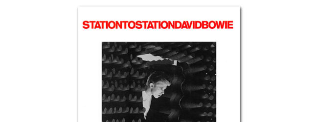 Station To Station 45th anniversary on red or white vinyl, released January 22nd!