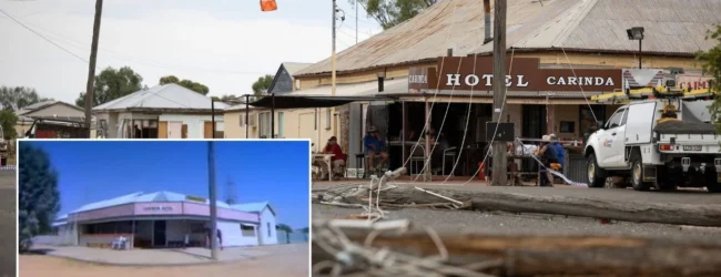 Wild storms smash NSW, leaving Carinda without pub (featured in David Bowie’s Let’s Dance video), pizza shop and general store